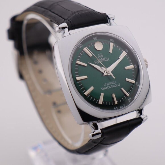 Stylish Swiss Hand-Wound Watch – Roamer ST96 Vintage Men’s Mechanical - Picture 4 of 10